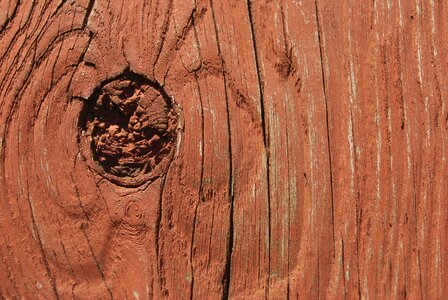 Wood board knot