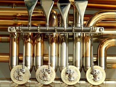 Stimmzug brass instrument instrument photo
