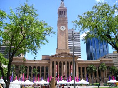 Brisbane Town Hall in Queensland, Australia photo