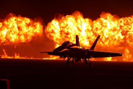 Jet blue angels f-18 photo