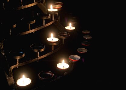 Candle candlelight celebration photo