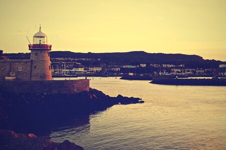Coastline sea nautical