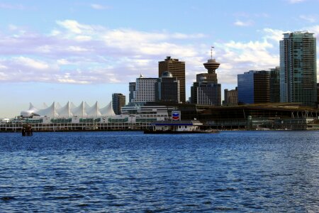 Vancouver skyline British Columbia, Canada photo