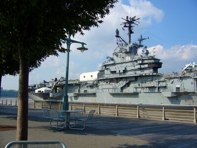 In new york city port mothership