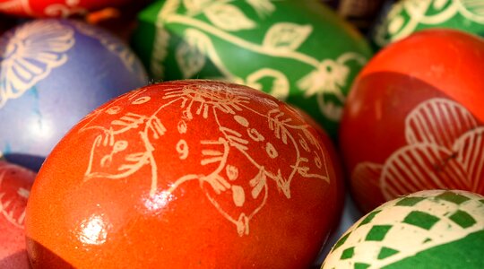 Decoration easter egg photo