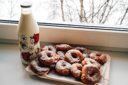 Beautiful Photo bottle breakfast