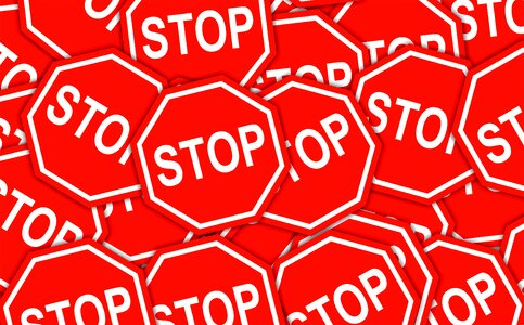 Road sign street characters