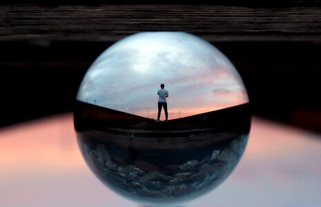 Art ball glass