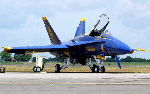 FA-18 Hornets of the Blue Angels