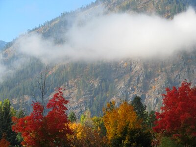 Autumn fall clouds