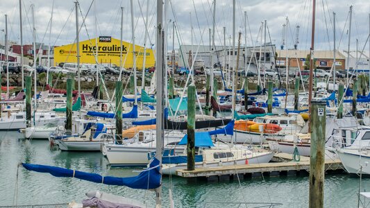 Boat sailboat landscape photo