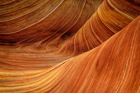The glowing colors of Antelope Canyon, the famous slot canyon photo