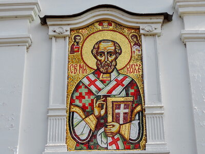Art church mosaic photo