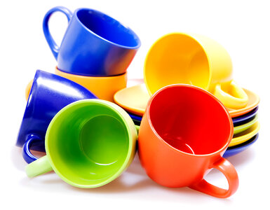 color cups photo