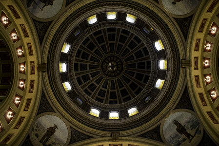 The Dome of the Montana State Capital Building in Helena photo