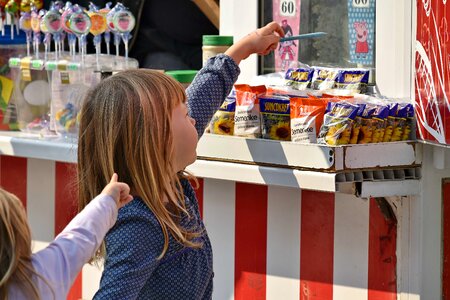 Candy children customer