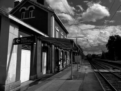 Rail railway station photo