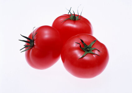 Three tomatoes photo