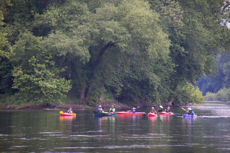 River kayaking