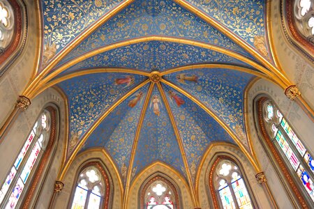 Gilded decorated protestant