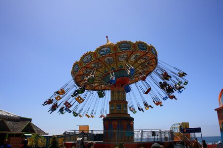 Summer entertainment amusement fair photo