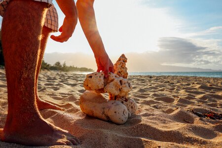 Yellow sand hawaii maui