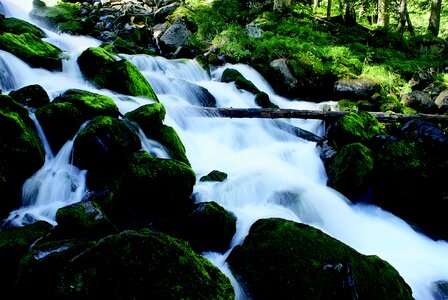 Nature waterfall pyrenees photo