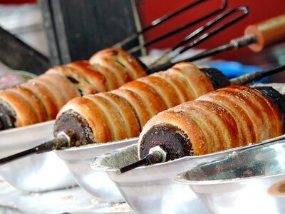 Pretzel pastry food