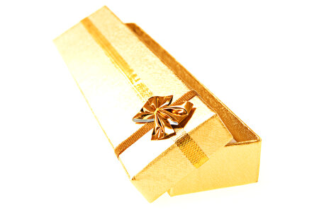 Golden Gift Box photo