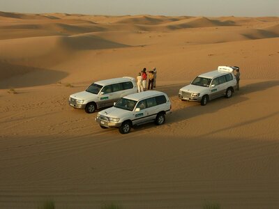 Safari sand dunes photo