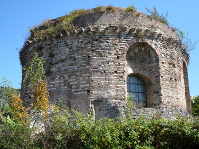 Temple of the Tosse in Tivoli, Italy photo