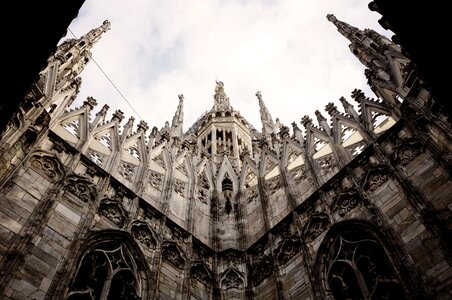 Milan italy duomo di milano photo