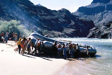 River rafting Colorado River