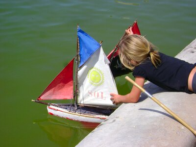 Pond sail water
