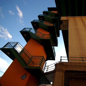 Architecture urban building