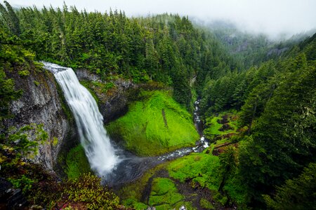 Waterfall in Nature photo
