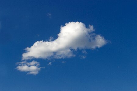 Blue clouds summer