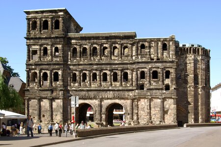 The Porta Nigra in Trier, Germany photo