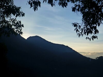 Nature clouds landscape photo