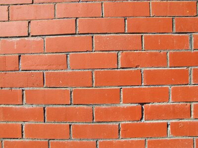 Brick red structure