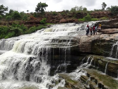 India stream landscape photo