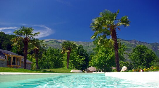 Swimming pool pyrenees france