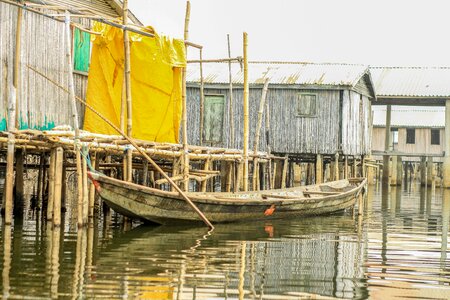 Canoe boat transport photo