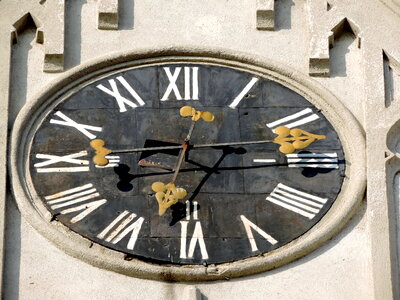 Analog Clock architectural style art photo