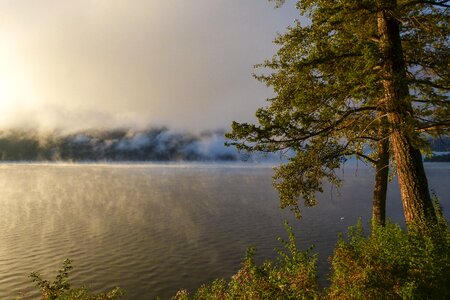 Canim lake british columbia canada photo