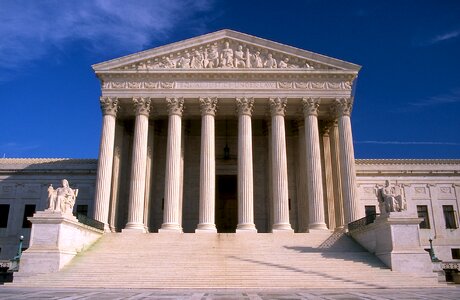 Washington front columns photo