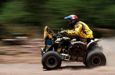 Four wheeler dakar race