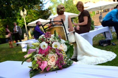 Beautiful Photo bouquet bride