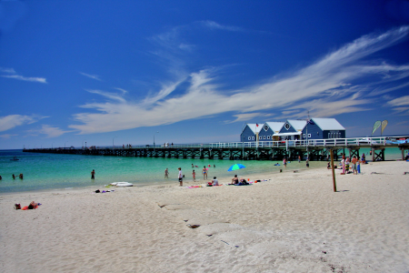 Western australia beach people