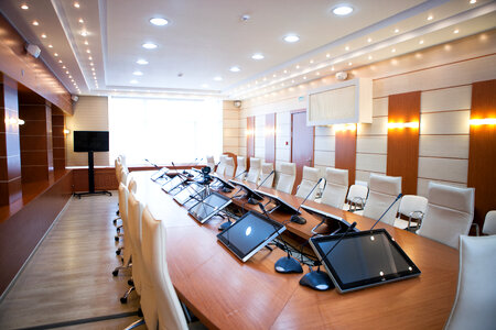Business meeting room photo